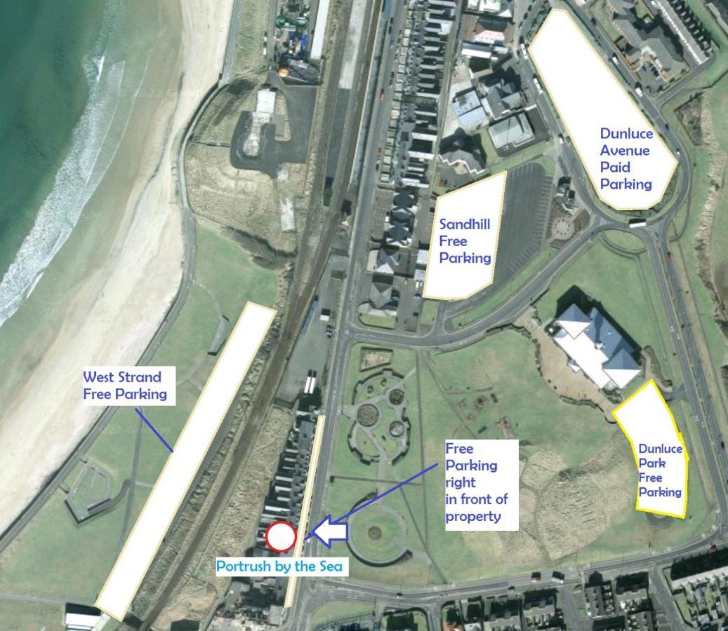 Apartmán 5 Dunluce Park - Portrush By The Sea Exteriér fotografie